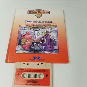 Vintage Teddy Ruxpin Tweeg The Bounders You Have To Earn Things Book Cassette